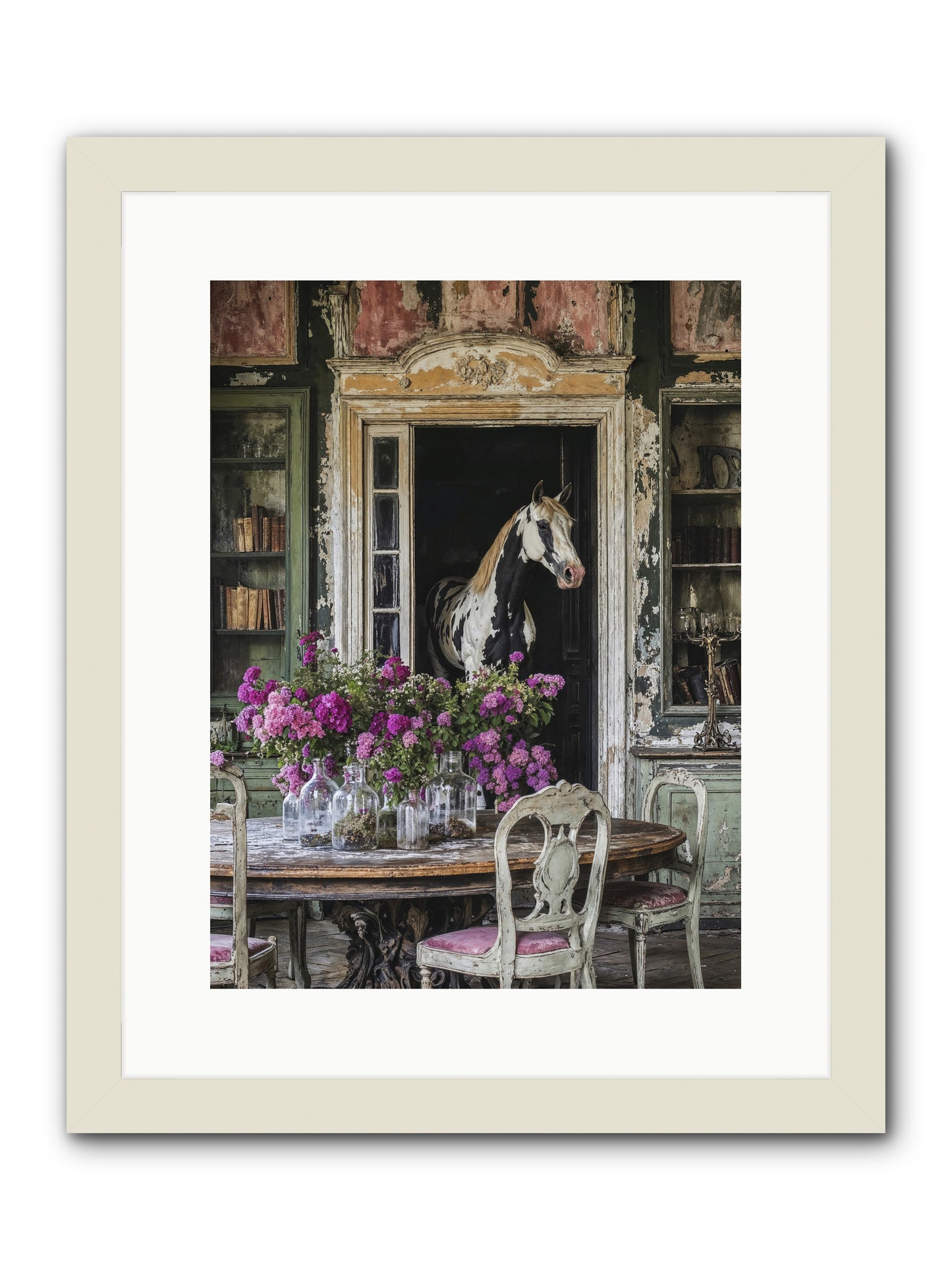 When Belonging Becomes An Art -- Framed Print - White 12x16