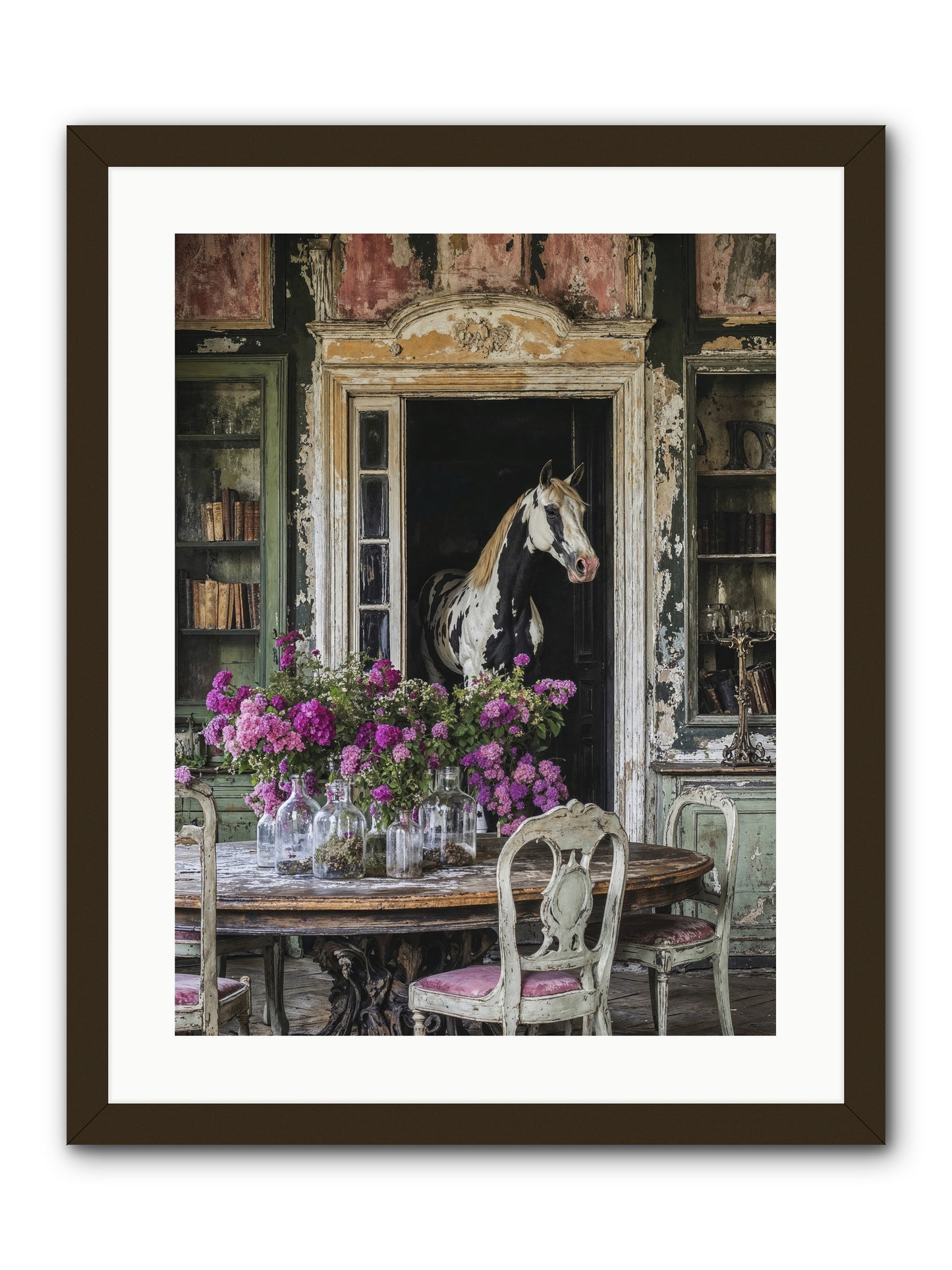 When Belonging Becomes An Art -- Framed Print - Black 18x24