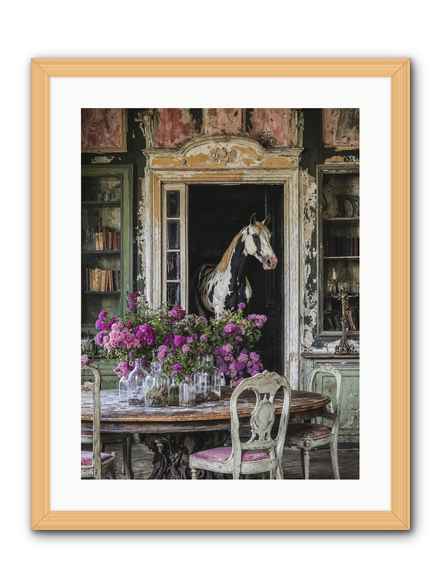 When Belonging Becomes An Art -- Framed Print - Natural 18x24