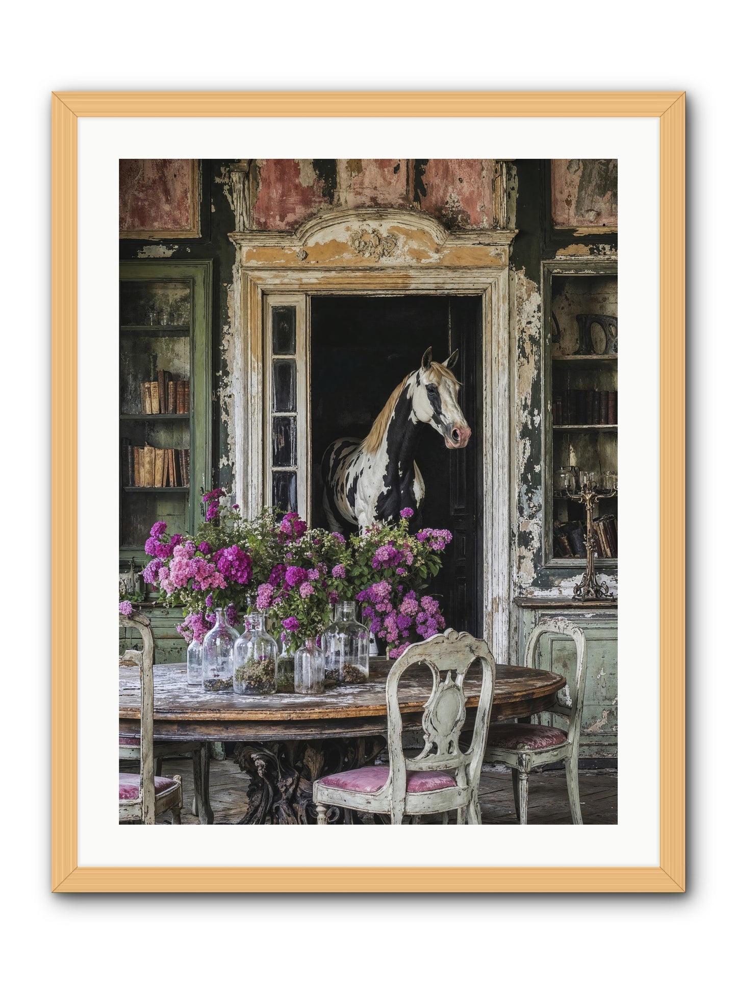 When Belonging Becomes An Art -- Framed Print - Natural 24x32