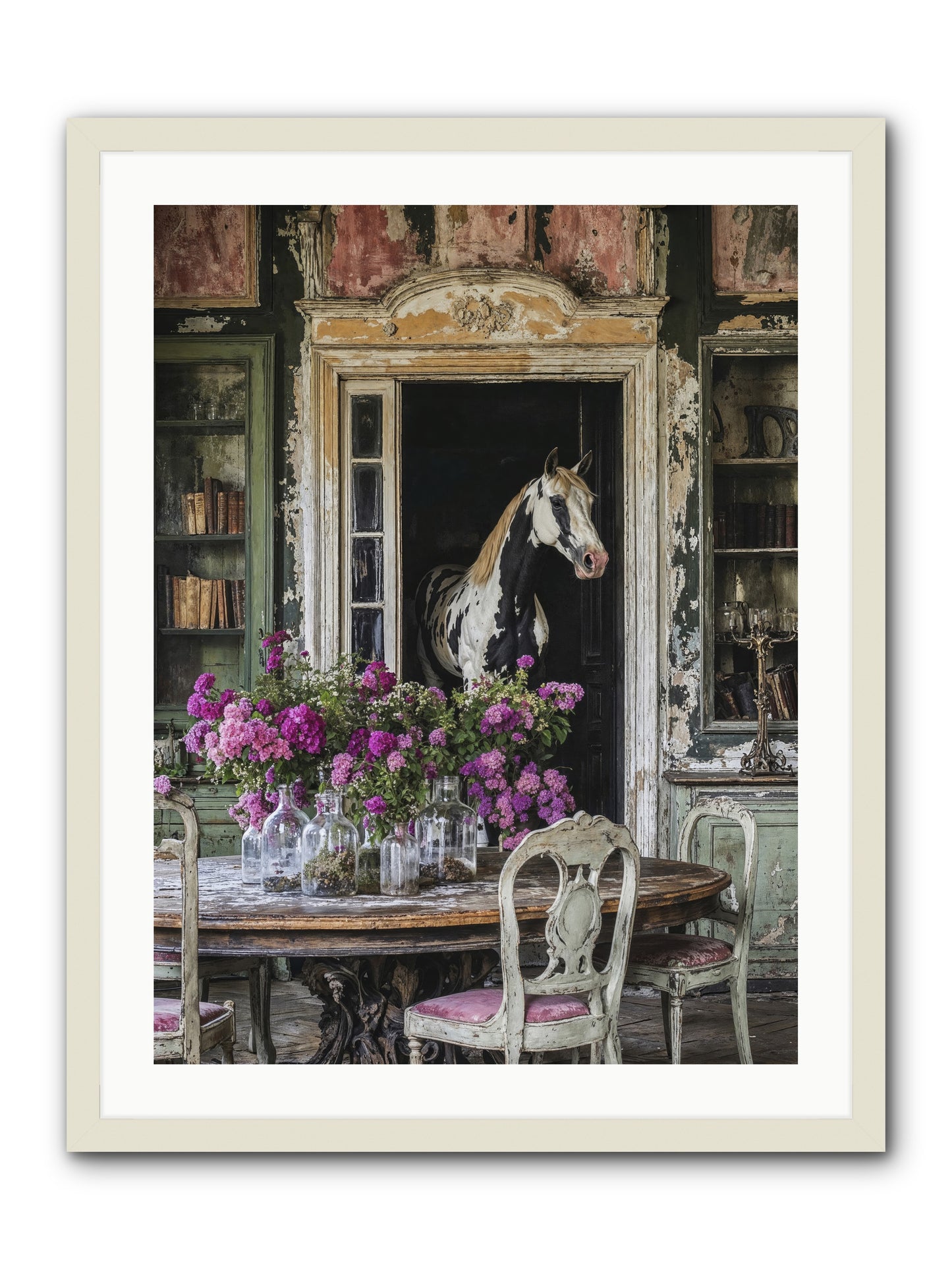 When Belonging Becomes An Art -- Framed Print - White 24x32