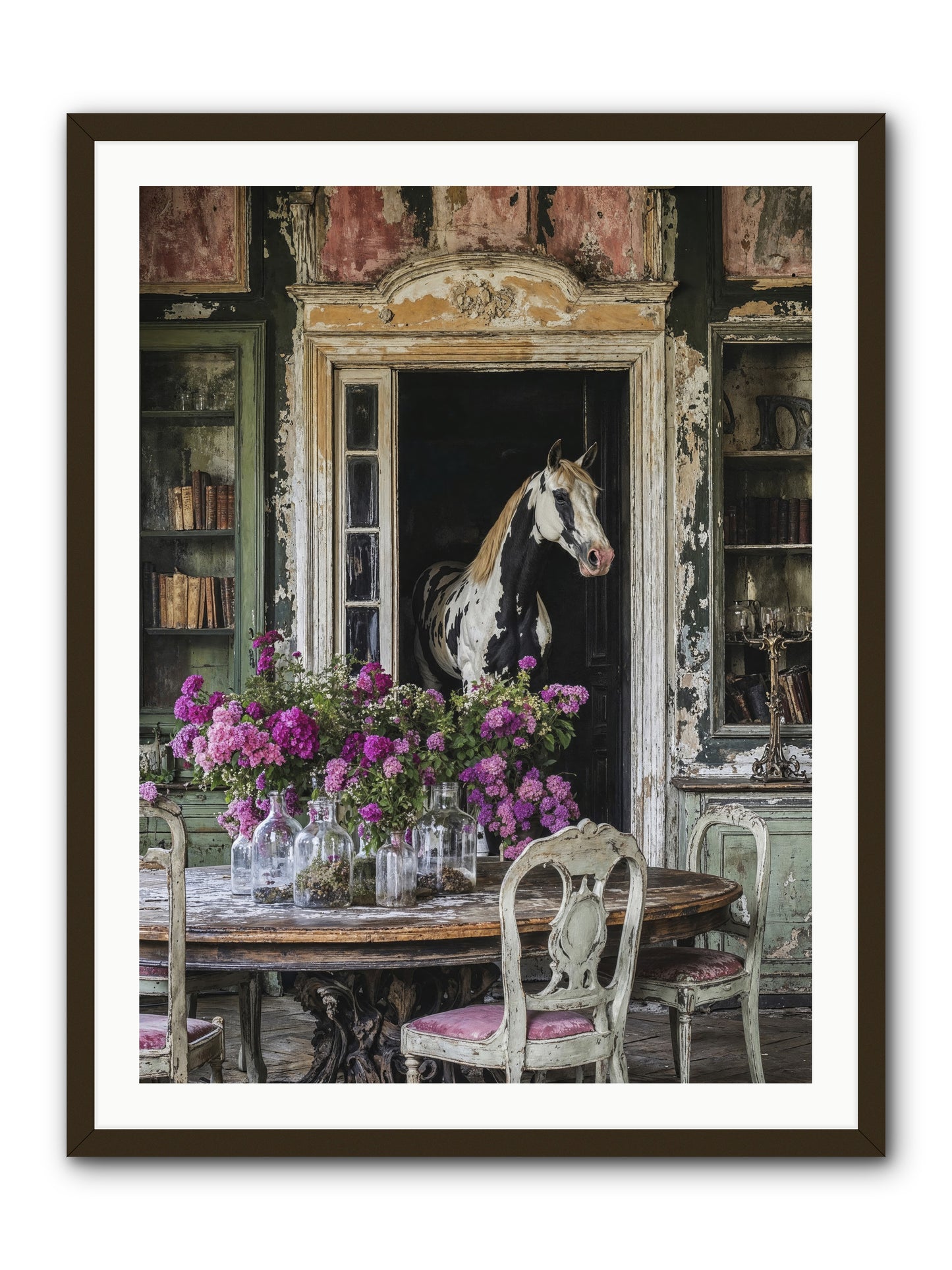 When Belonging Becomes An Art -- Framed Print - Black 30x40