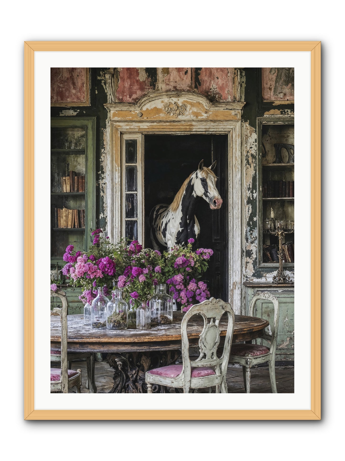 When Belonging Becomes An Art -- Framed Print - Natural 30x40