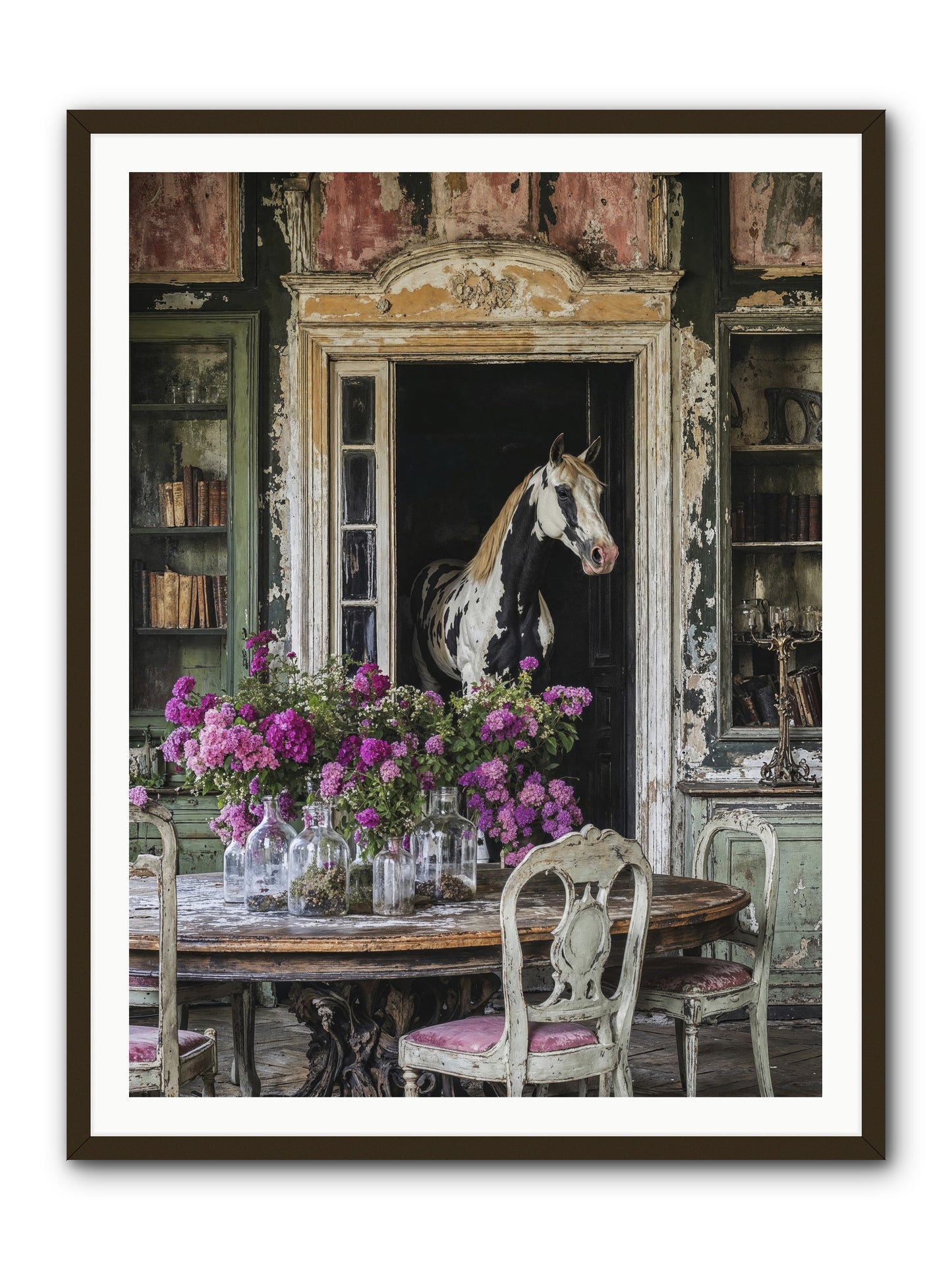 When Belonging Becomes An Art -- Framed Print - Black 36x48