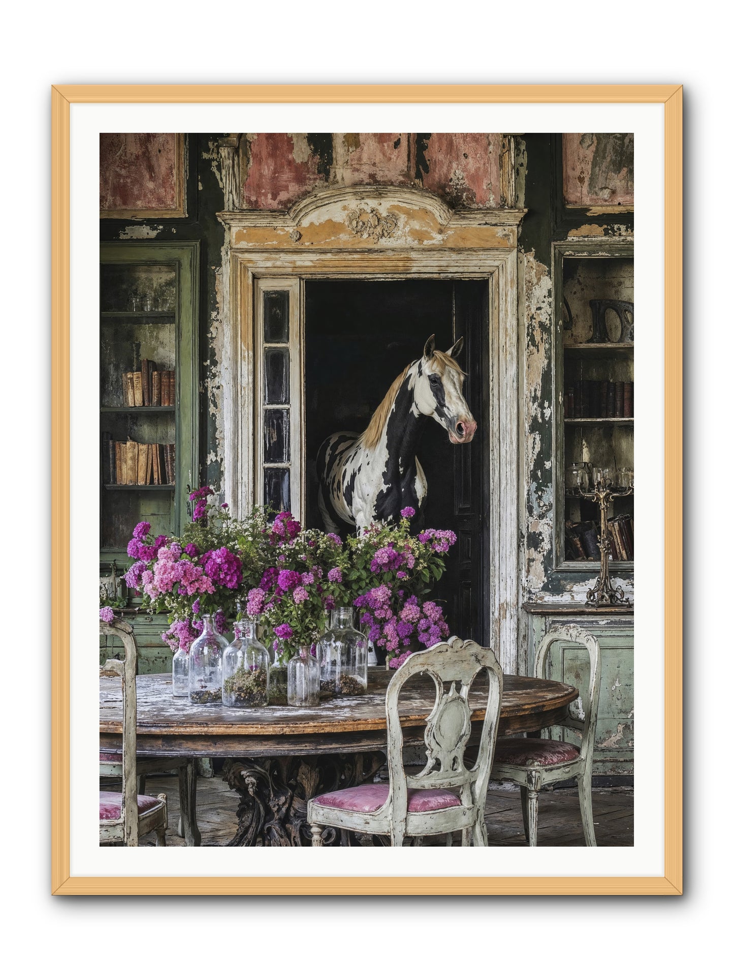When Belonging Becomes An Art -- Framed Print - Natural 36x48