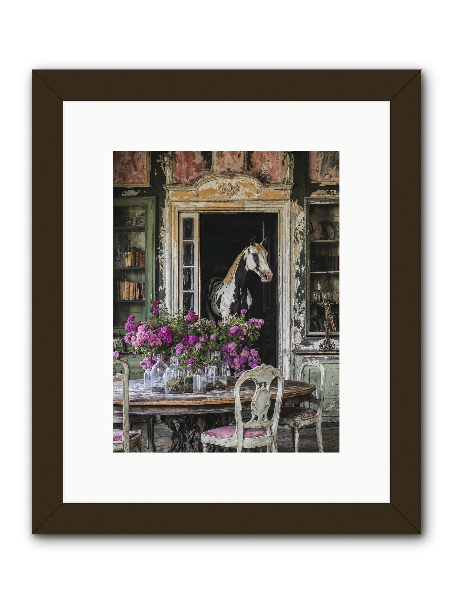 When Belonging Becomes An Art -- Framed Print - Black 9x12