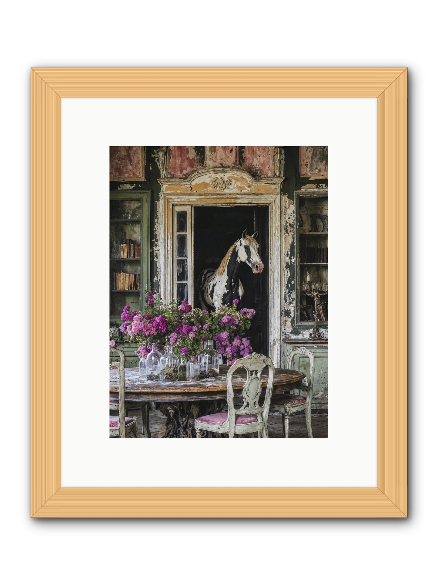 When Belonging Becomes An Art -- Framed Print - Natural 9x12