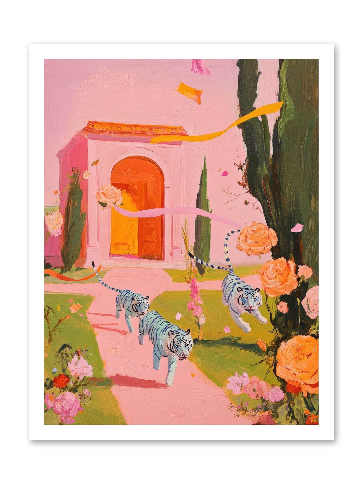 When Days Wore RoseREZ -- Paper Print 18x24