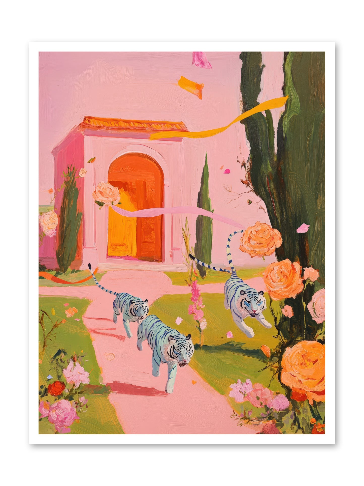 When Days Wore RoseREZ -- Paper Print 30x40