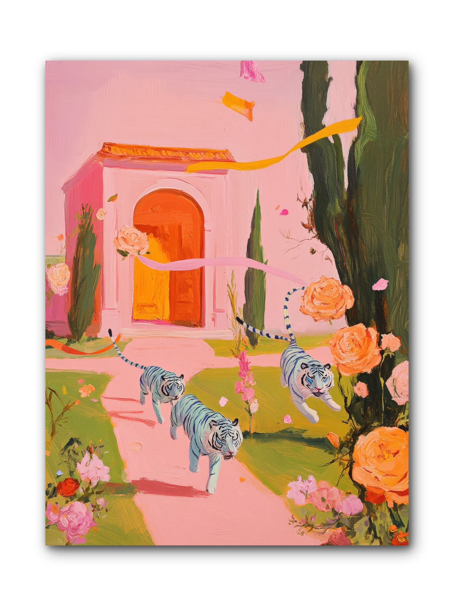 When Days Wore RoseREZ -- Wrapped Canvas 9x12