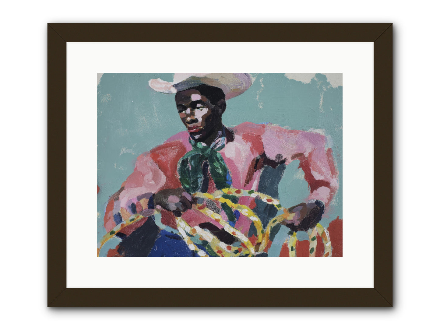 When Dreams Wore Bridles -- Framed Print - Black 16x12