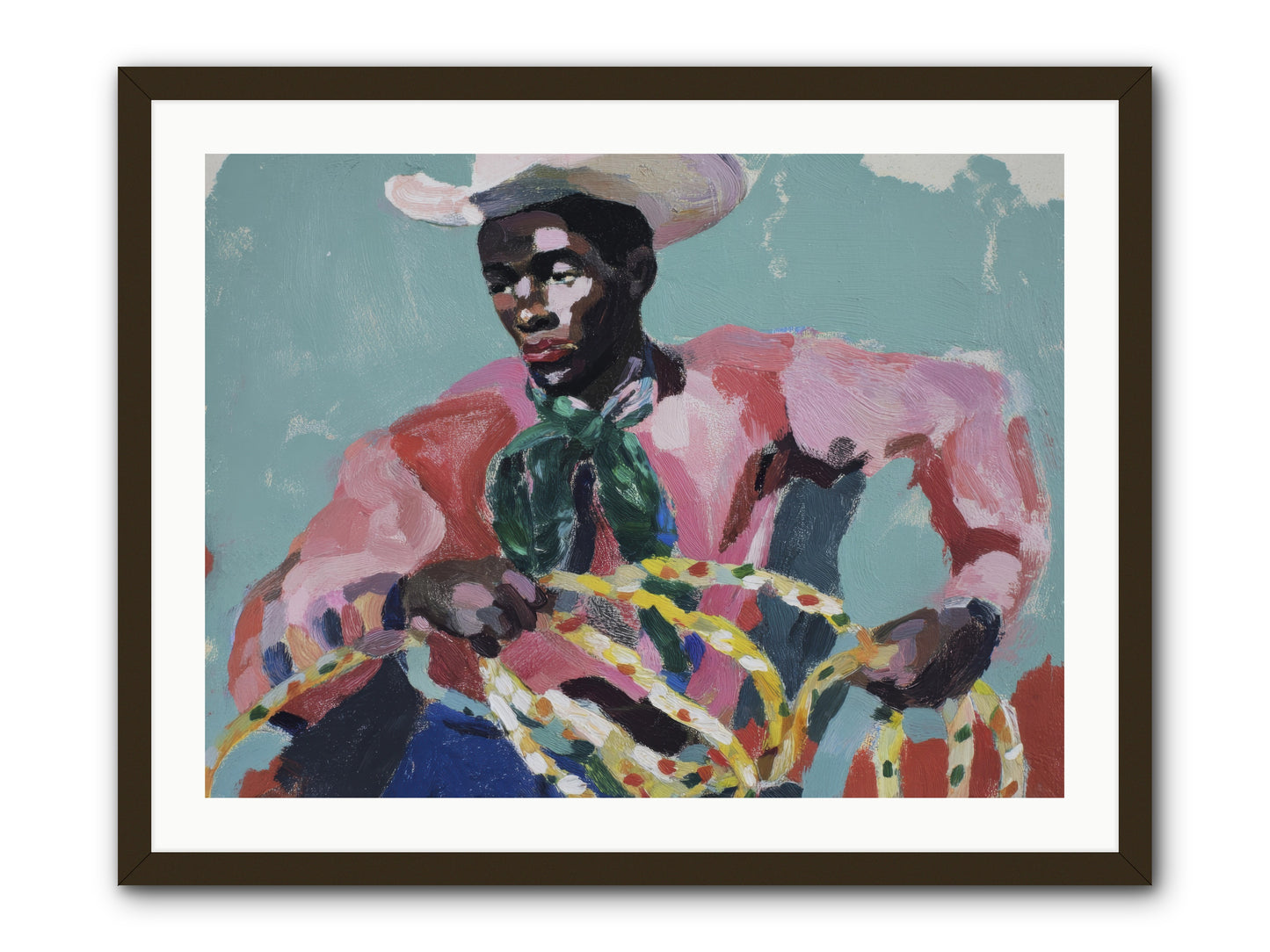 When Dreams Wore Bridles -- Framed Print - Black 32x24