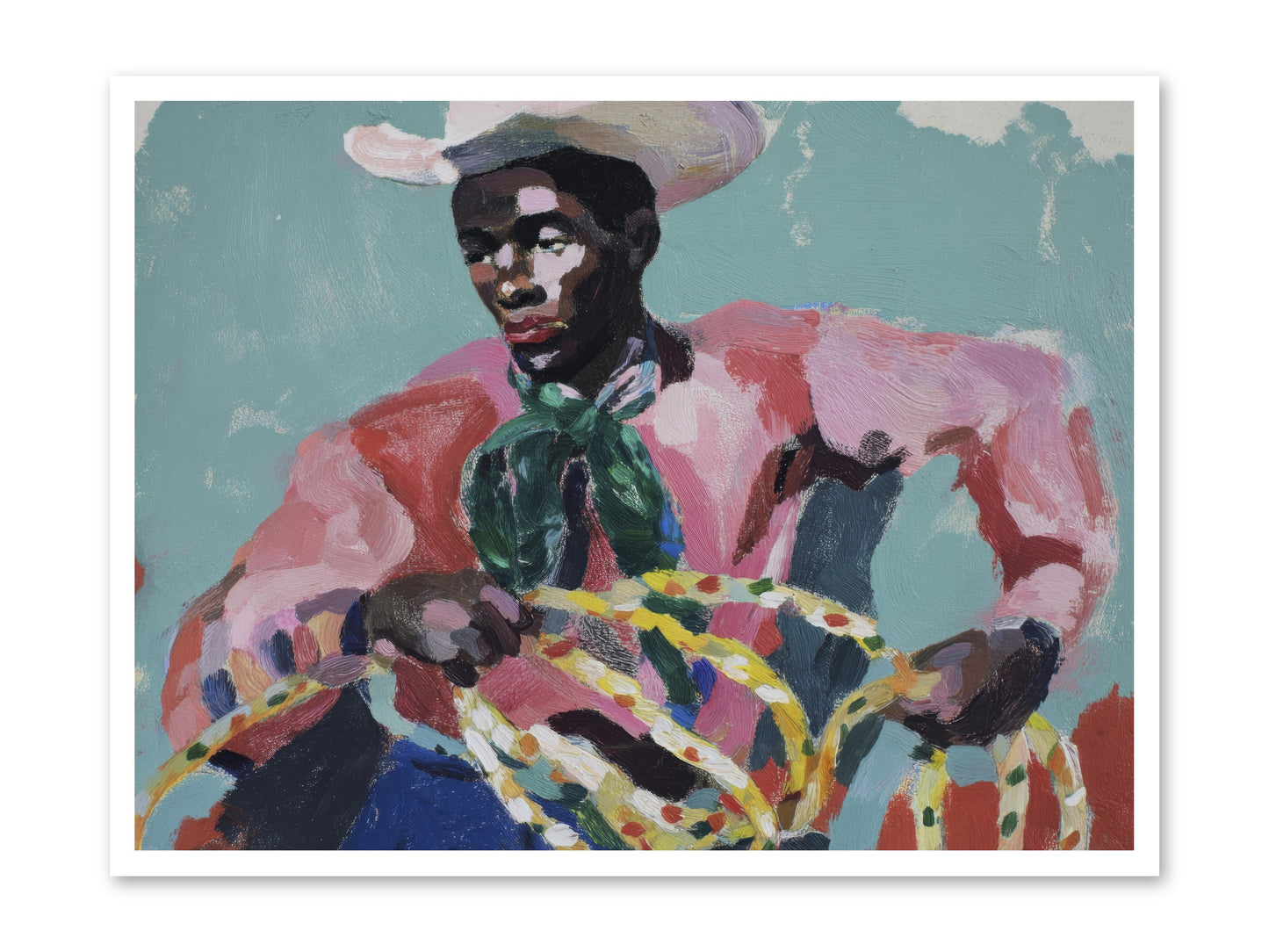 When Dreams Wore Bridles -- Loose Canvas Print 40x30