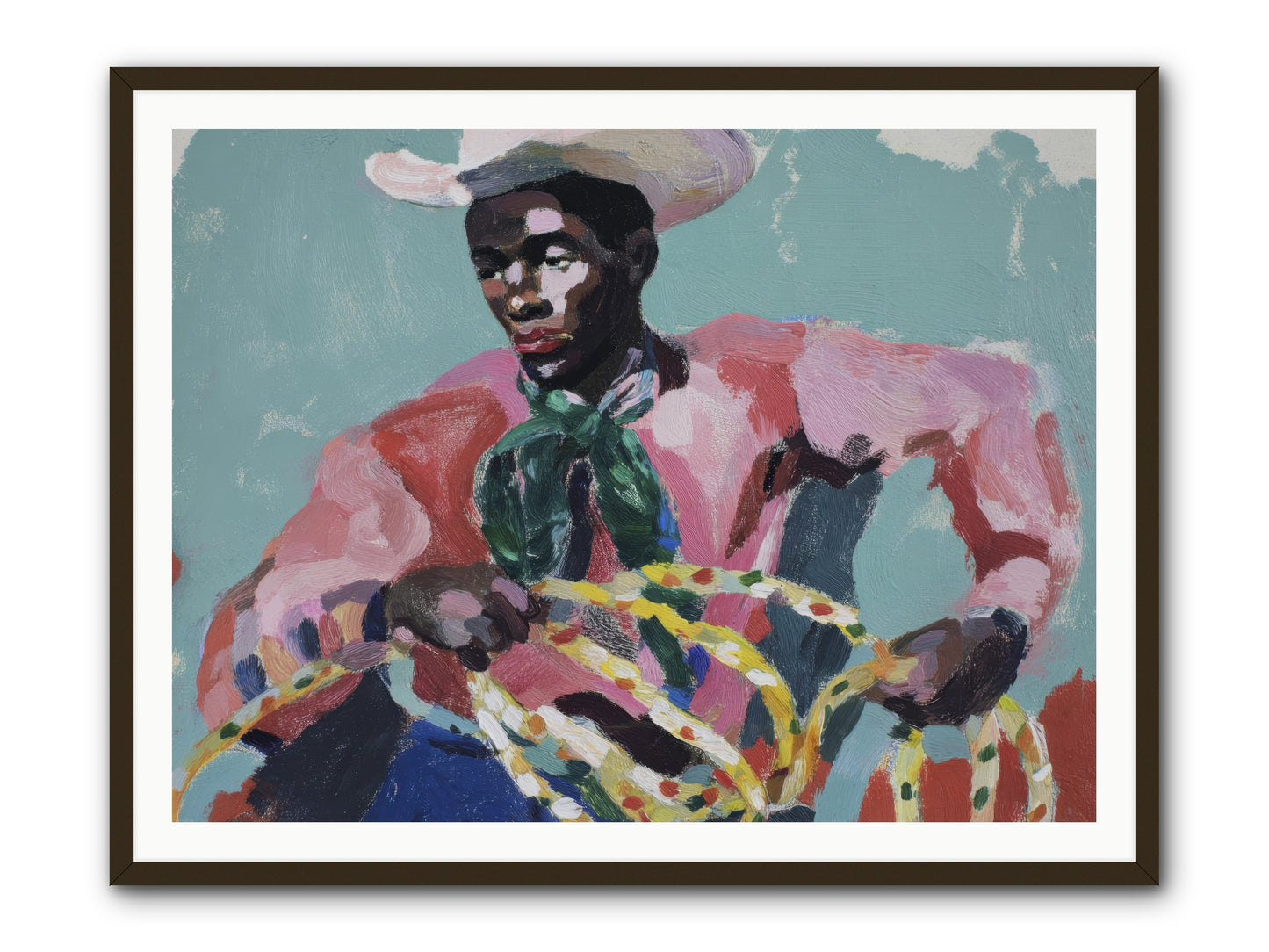 When Dreams Wore Bridles -- Framed Print - Black 48x36