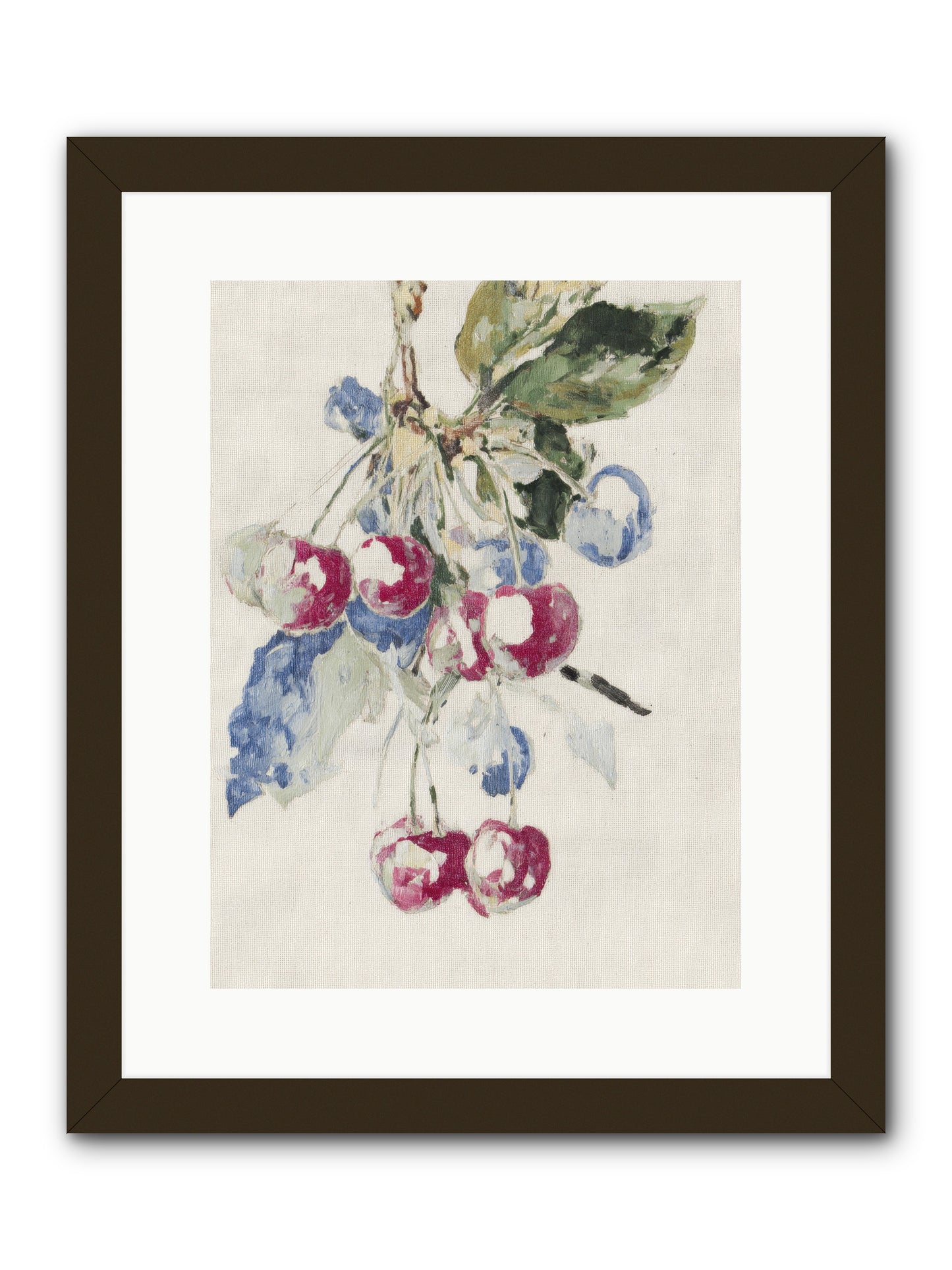When Earth Offered Grace -- Framed Print - Black 12x16