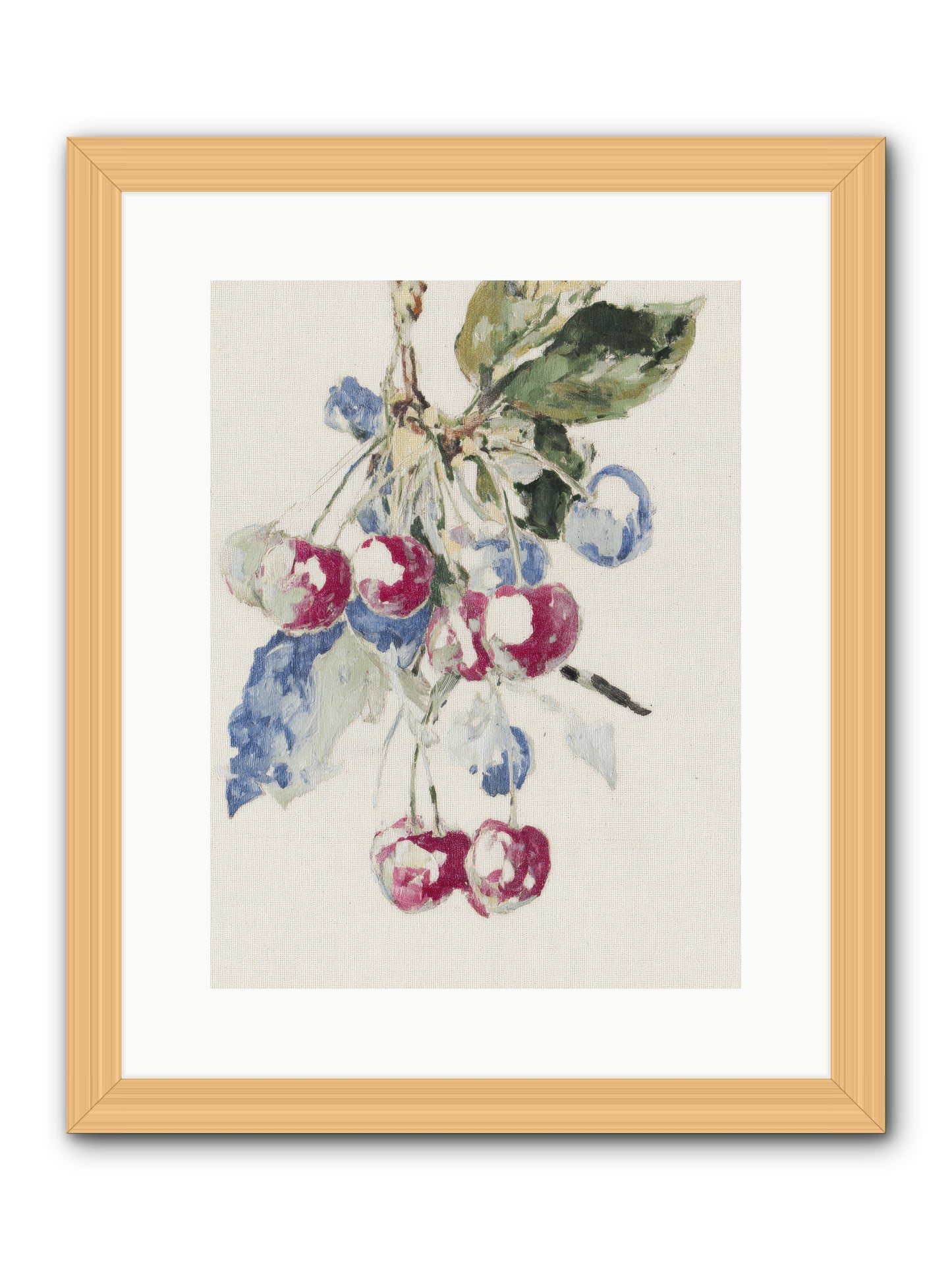 When Earth Offered Grace -- Framed Print - Natural 12x16