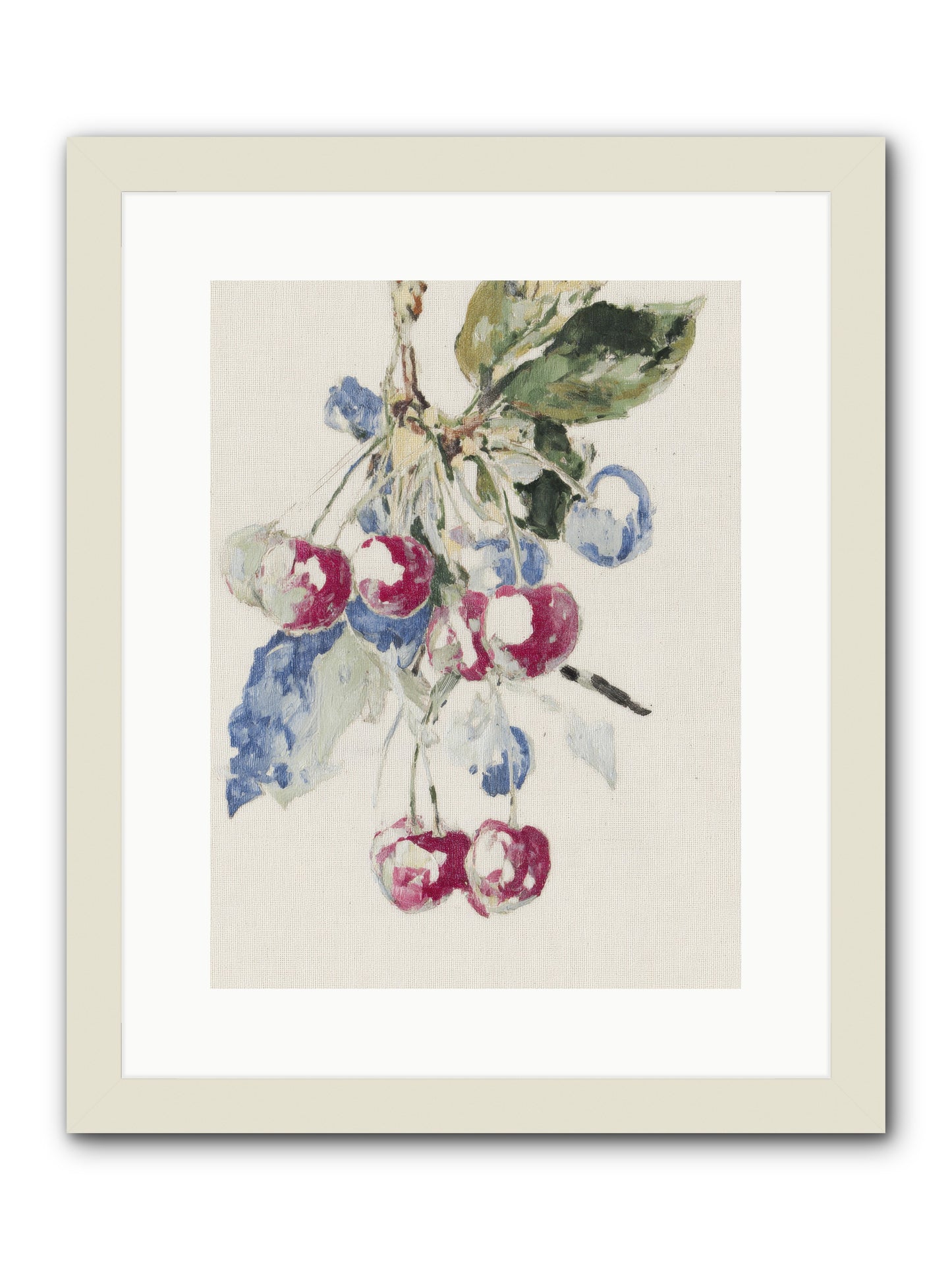 When Earth Offered Grace -- Framed Print - White 12x16