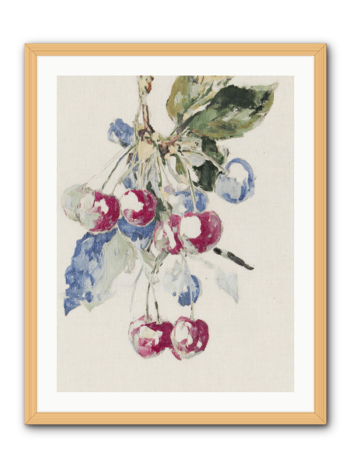 When Earth Offered Grace -- Framed Print - Natural 24x32