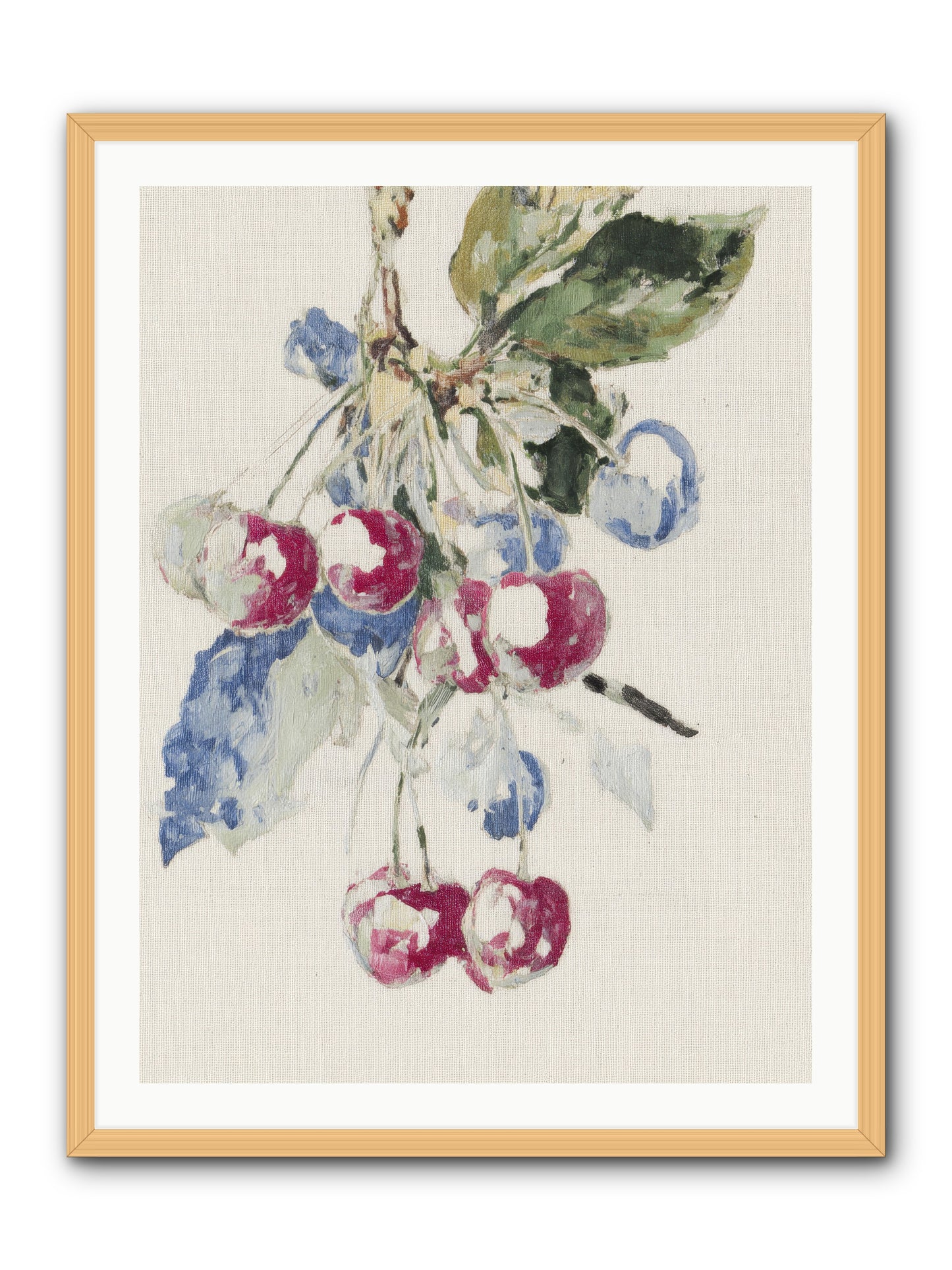 When Earth Offered Grace -- Framed Print - Natural 30x40