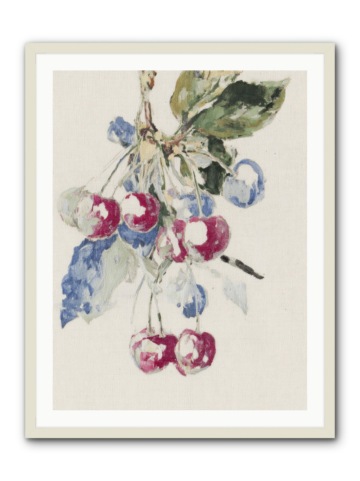 When Earth Offered Grace -- Framed Print - White 30x40