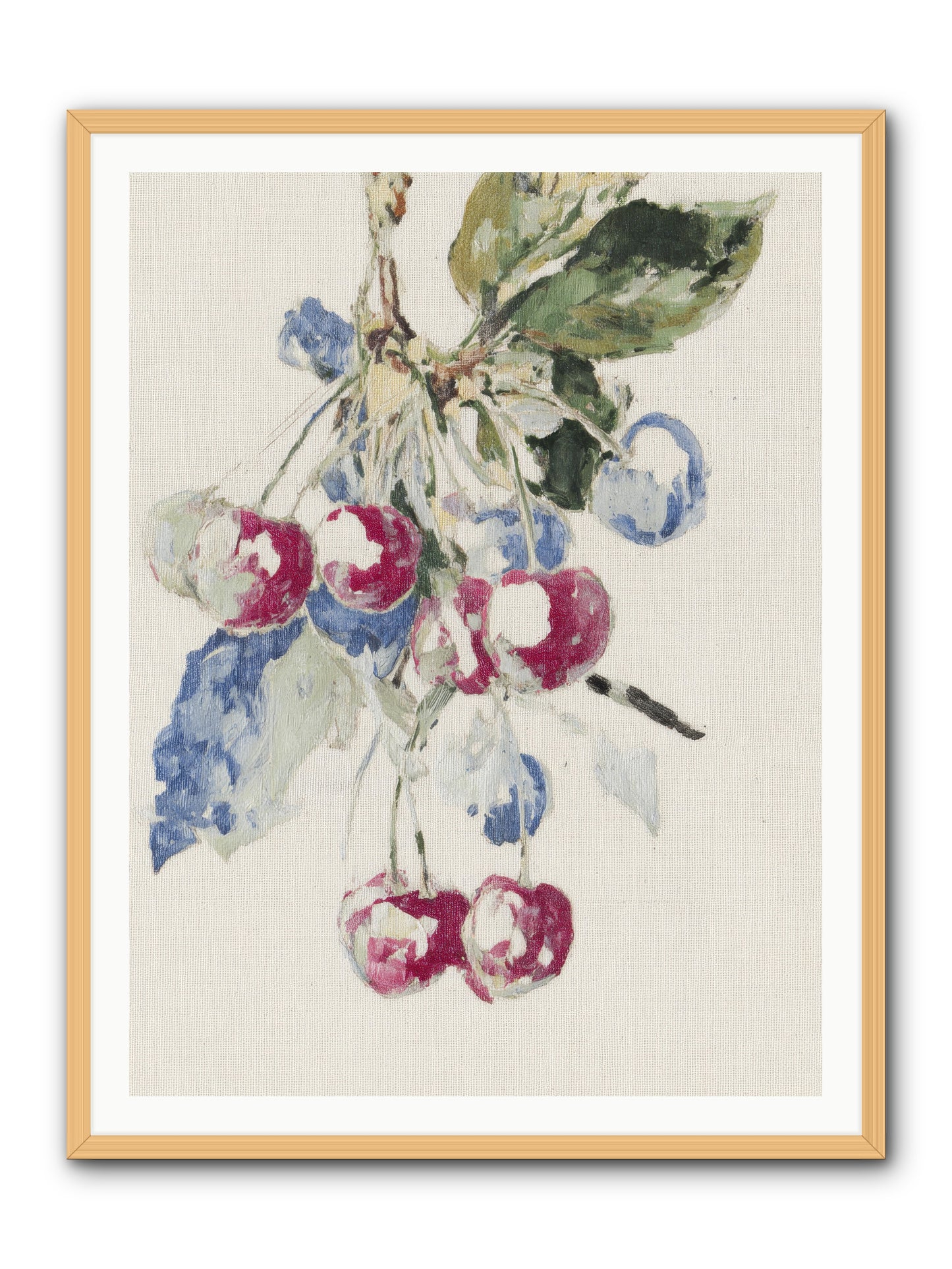 When Earth Offered Grace -- Framed Print - Natural 36x48