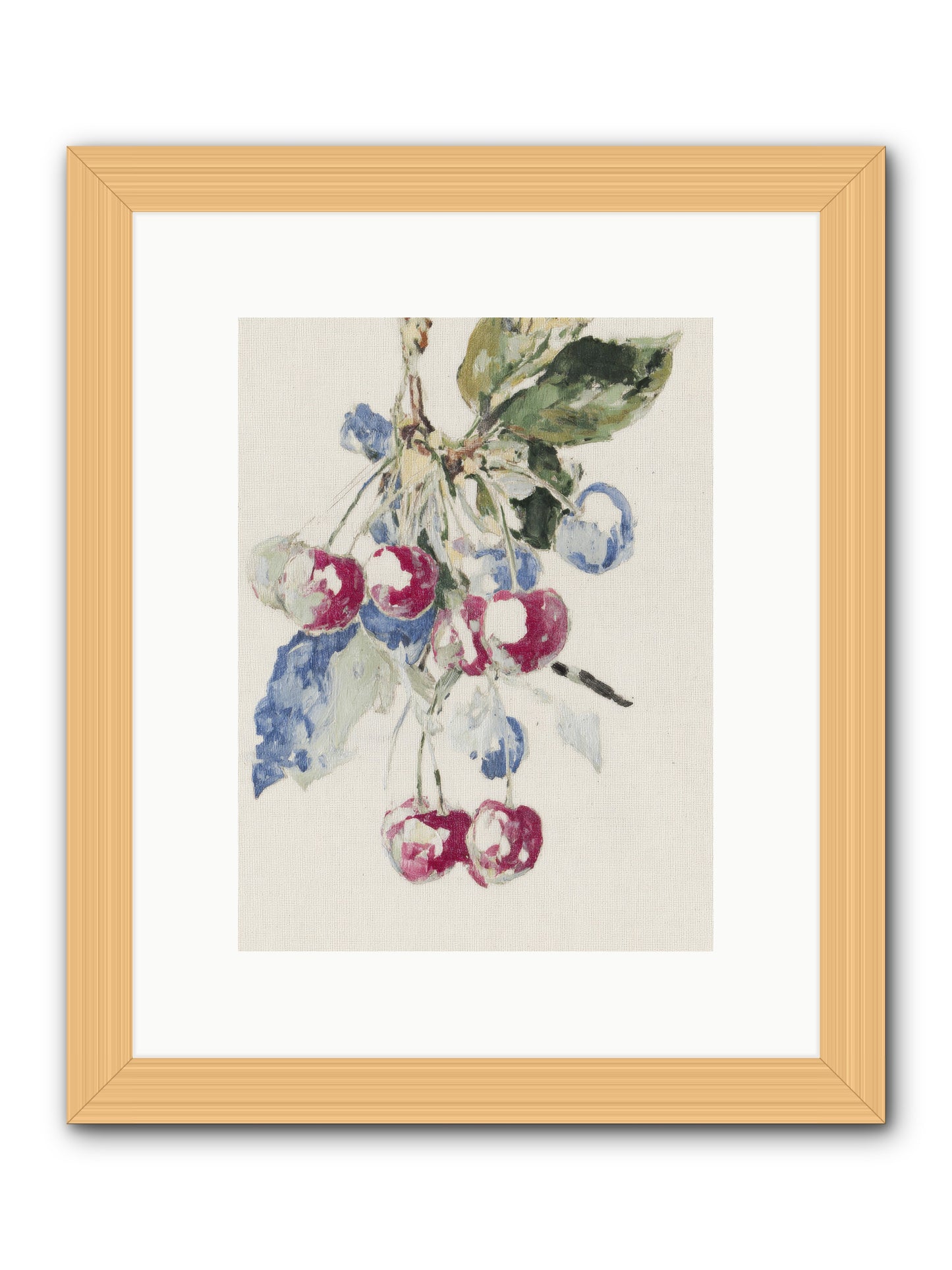 When Earth Offered Grace -- Framed Print - Natural 9x12