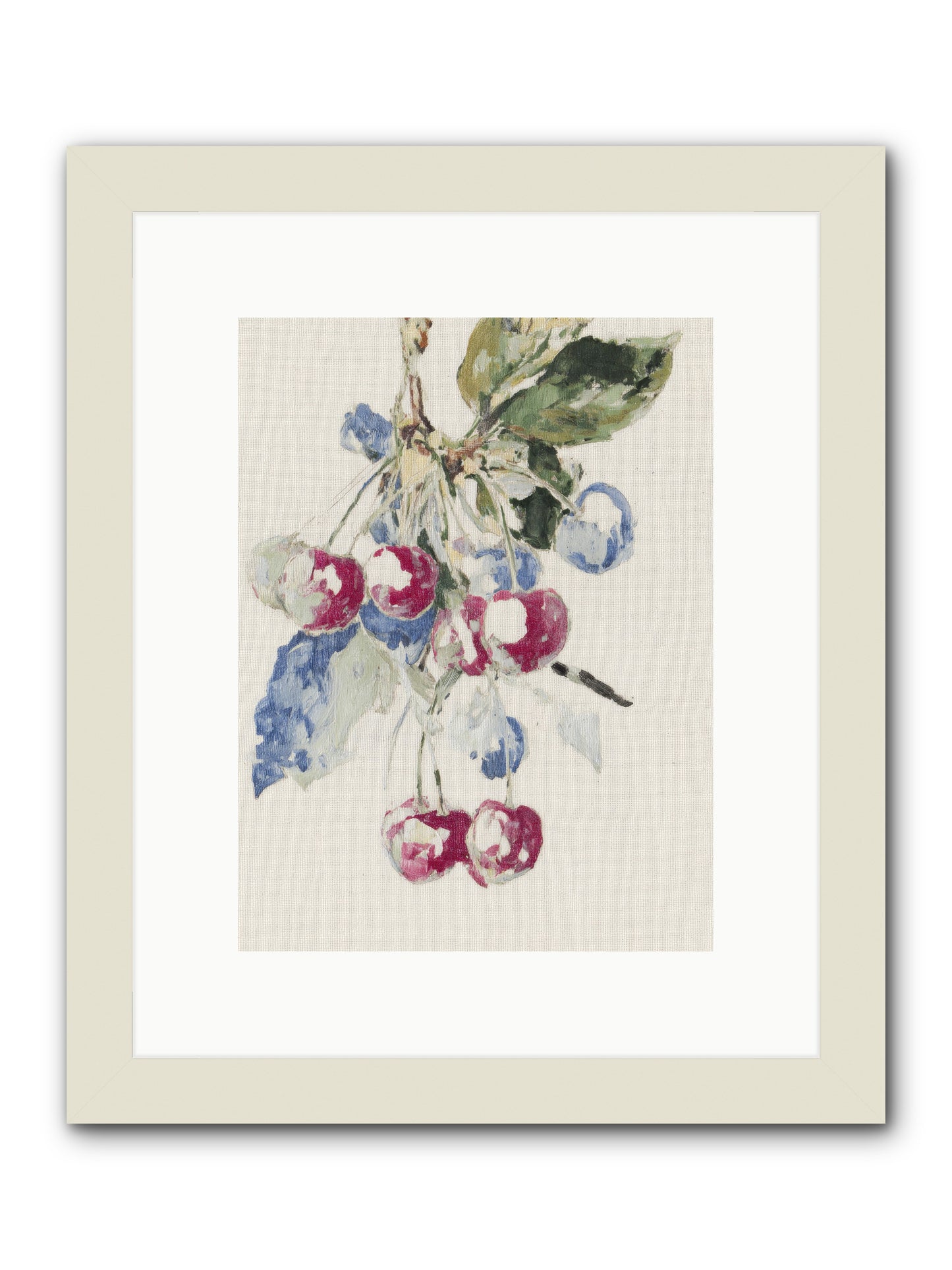 When Earth Offered Grace -- Framed Print - White 9x12