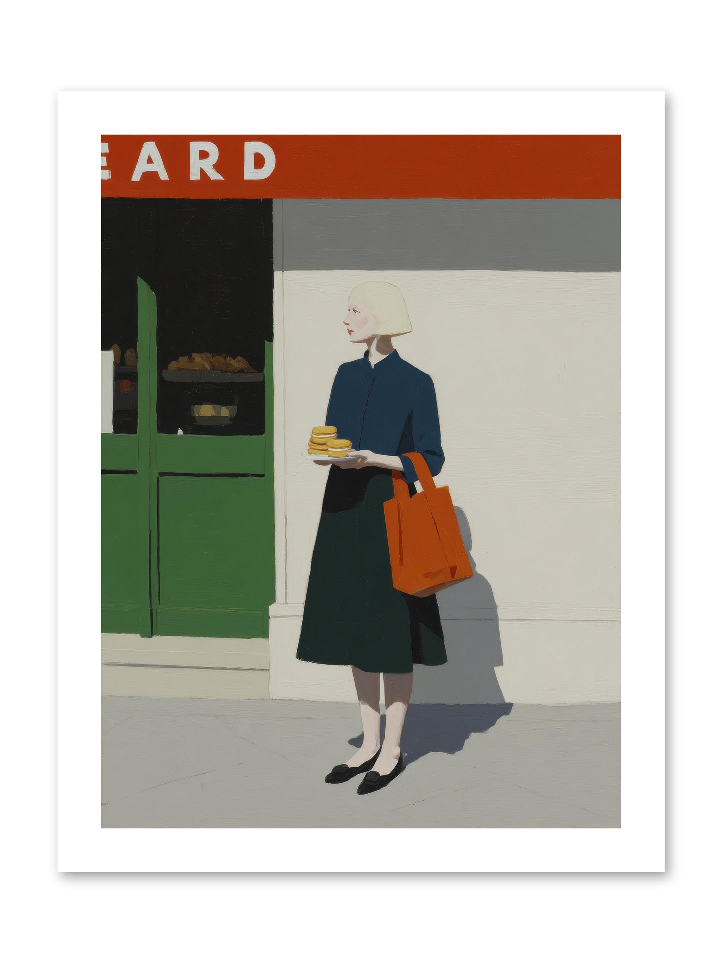 When Errands Became Poetry -- Paper Print 12x16