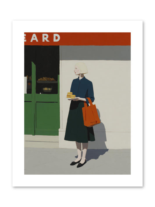 When Errands Became Poetry -- Paper Print 9x12