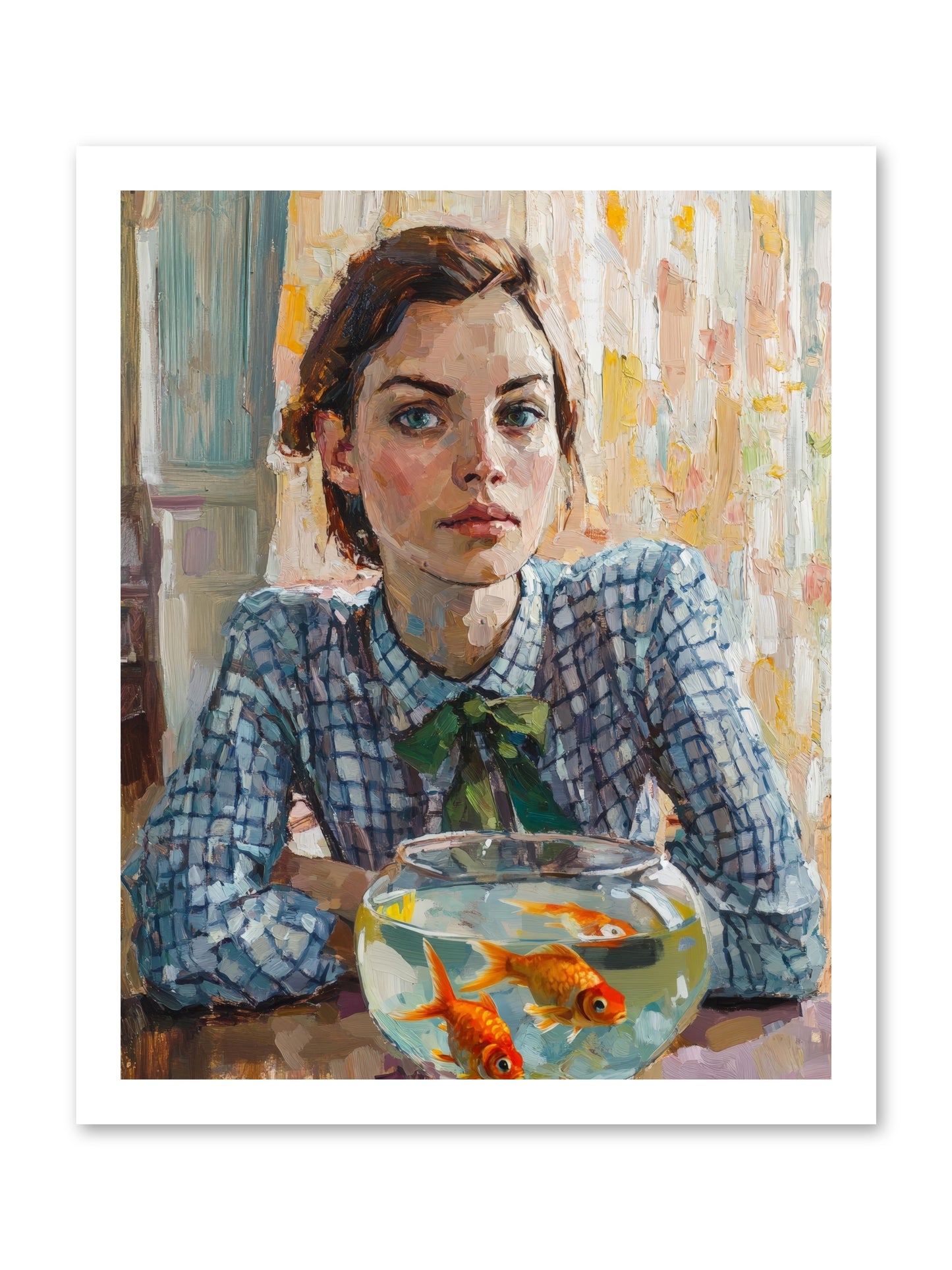 When Fish Wore Gold -- Paper Print 16x20