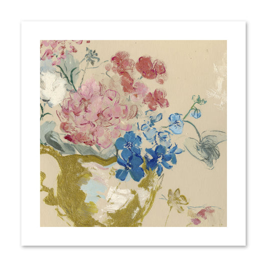 When Flora Told Her Story -- Paper Print 10x10