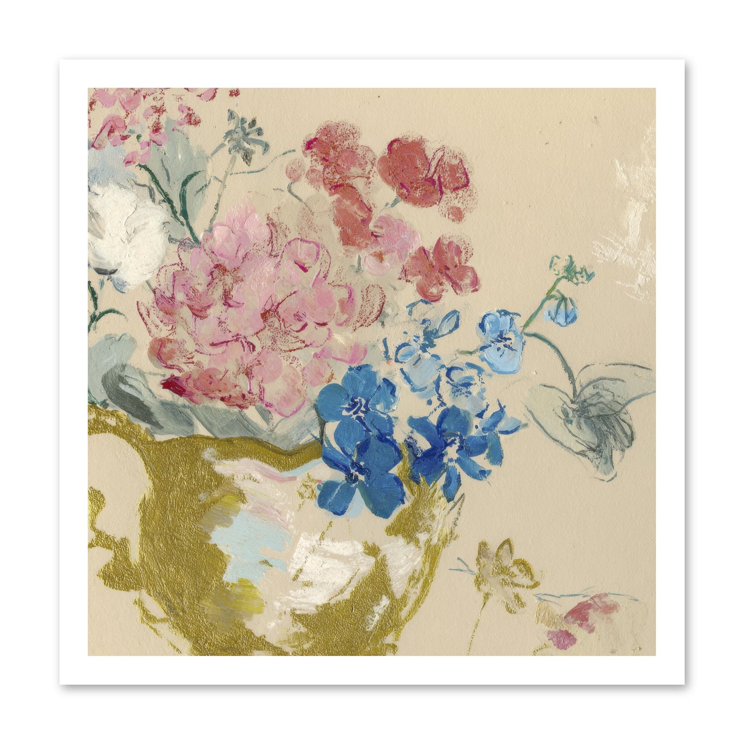 When Flora Told Her Story -- Paper Print 20x20