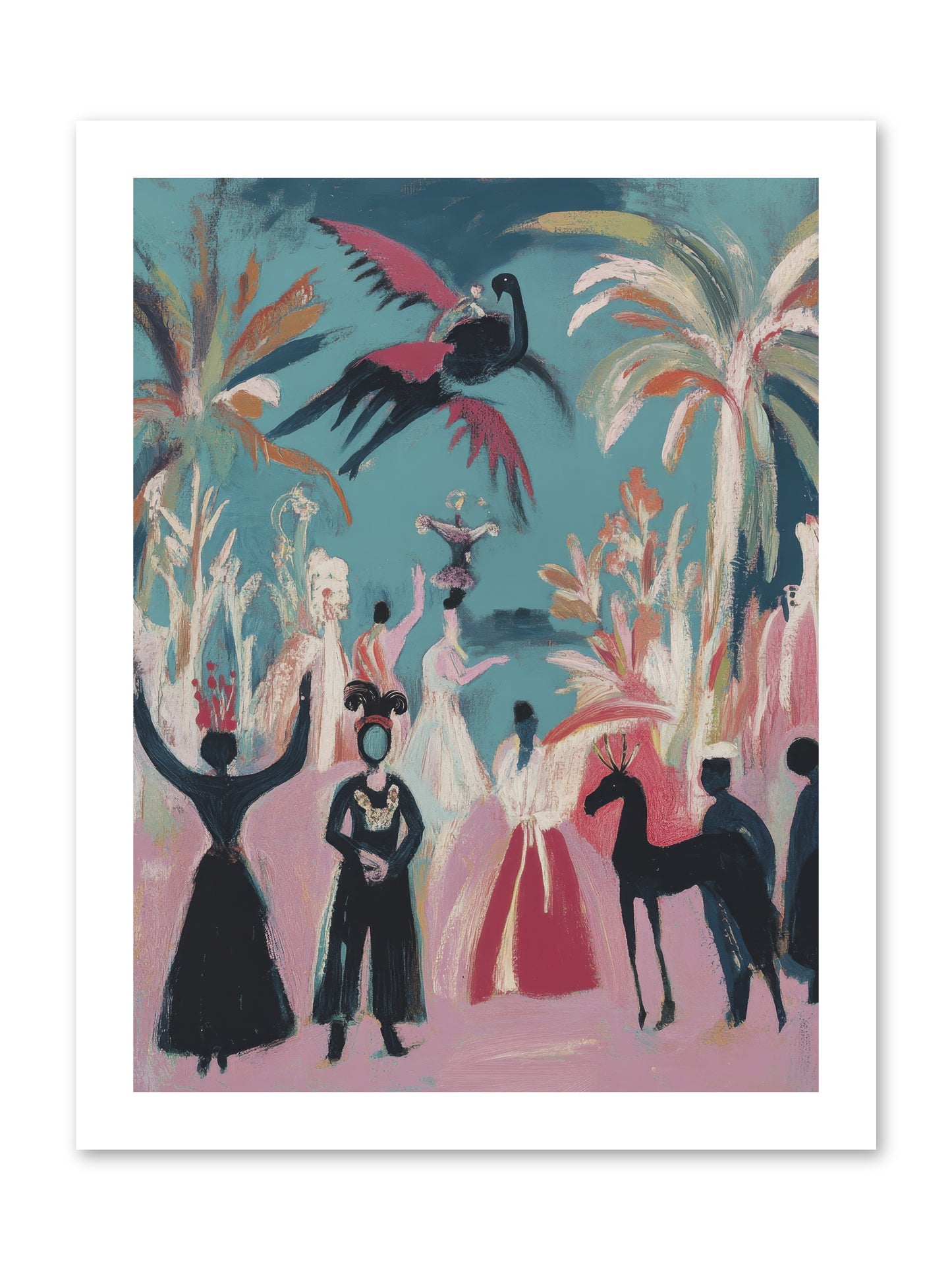 When Forever Finally Comes -- Loose Canvas Print 12x16