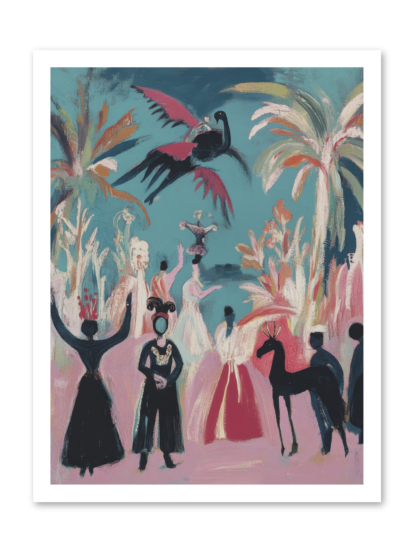 When Forever Finally Comes -- Loose Canvas Print 18x24