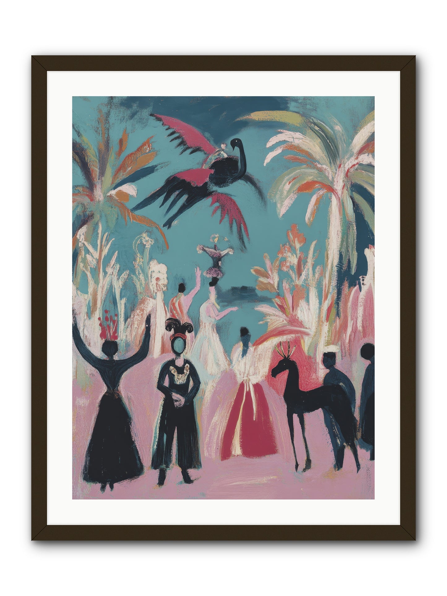 When Forever Finally Comes -- Framed Print - Black 24x32