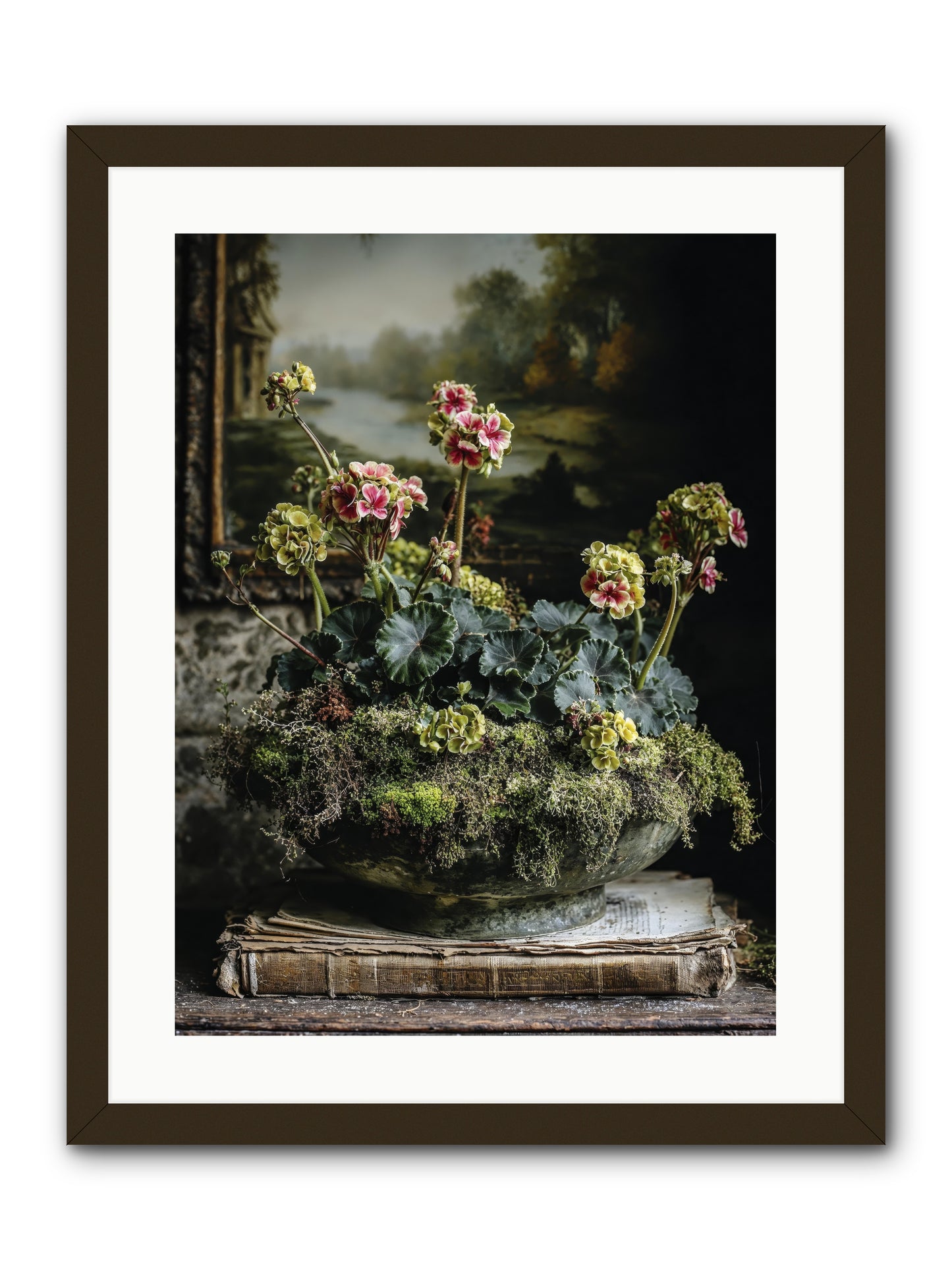 When Journey Rewrote Itself -- Framed Print - Black 18x24