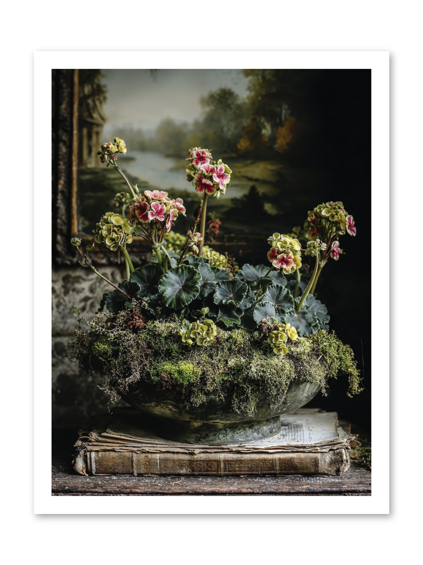 When Journey Rewrote Itself -- Loose Canvas Print 18x24