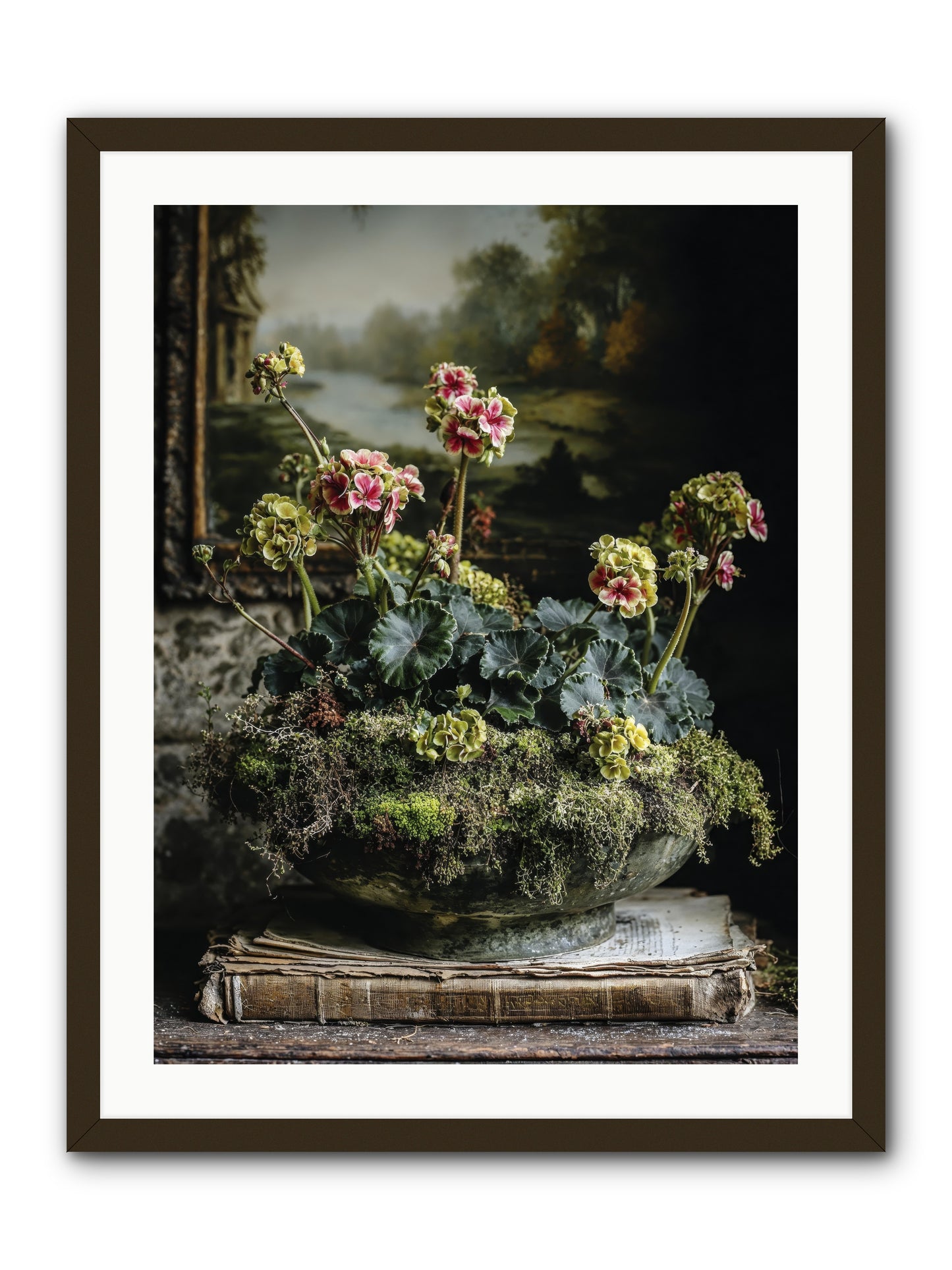 When Journey Rewrote Itself -- Framed Print - Black 24x32