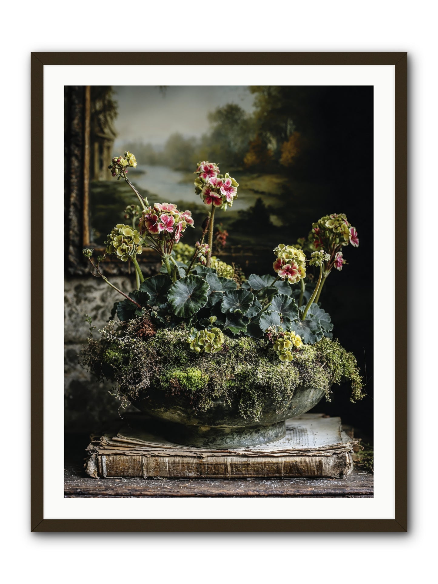When Journey Rewrote Itself -- Framed Print - Black 30x40