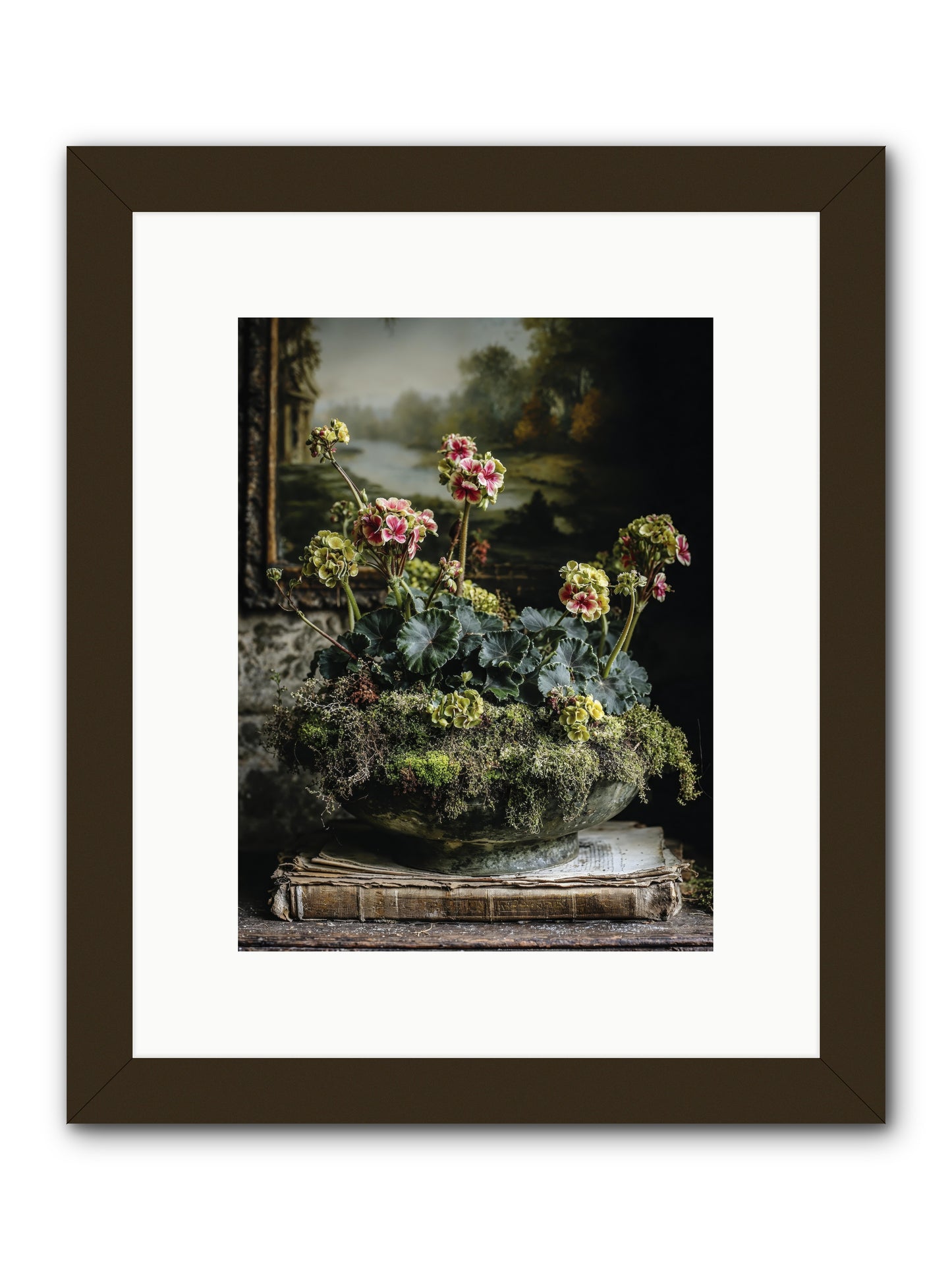 When Journey Rewrote Itself -- Framed Print - Black 9x12