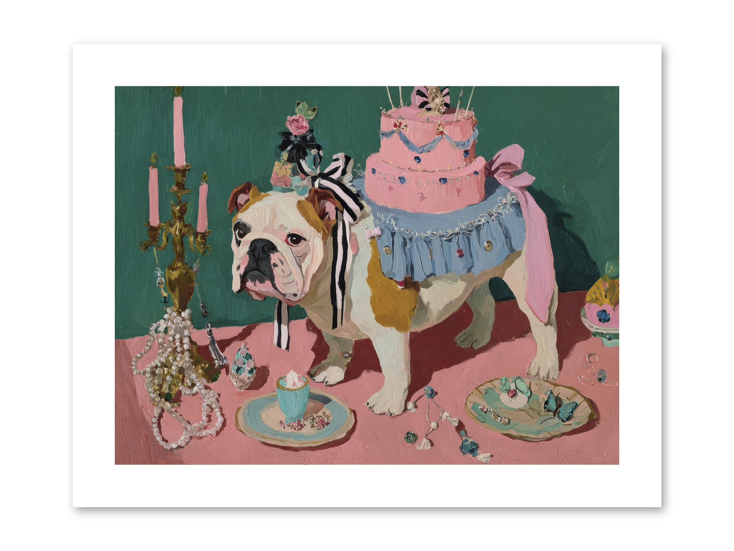 When Magic Stopped By -- Loose Canvas Print 12x9
