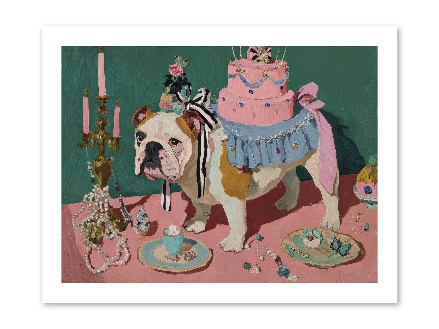 When Magic Stopped By -- Loose Canvas Print 16x12