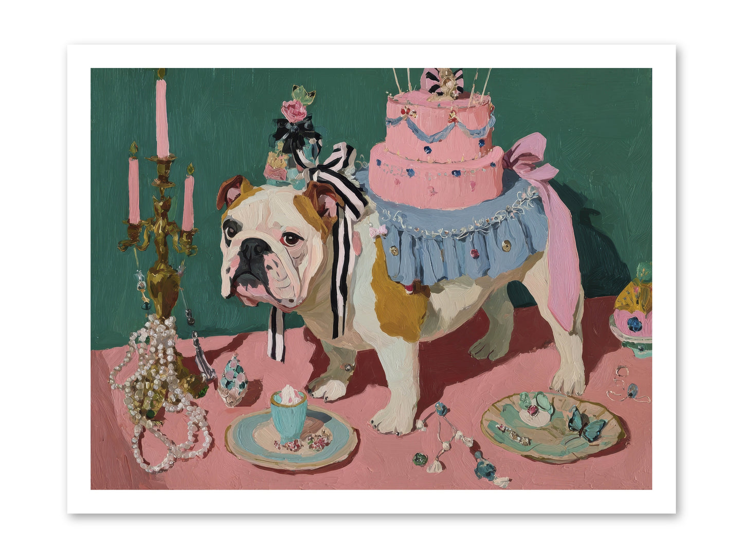 When Magic Stopped By -- Loose Canvas Print 24x18