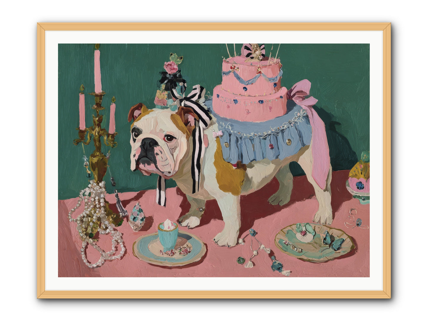 When Magic Stopped By -- Framed Print - Natural 48x36