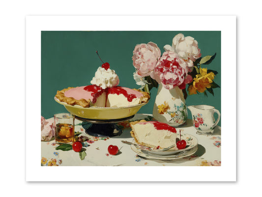 When Pie Was Paradise -- Paper Print 12x9