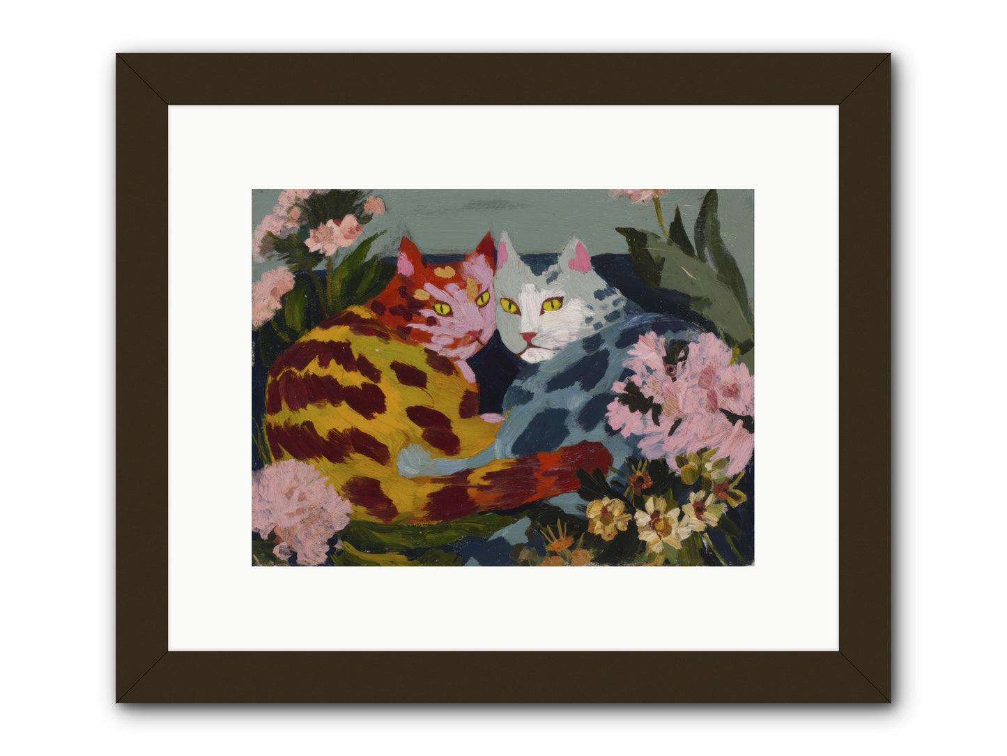 When September Lingered -- Framed Print - Black 12x9