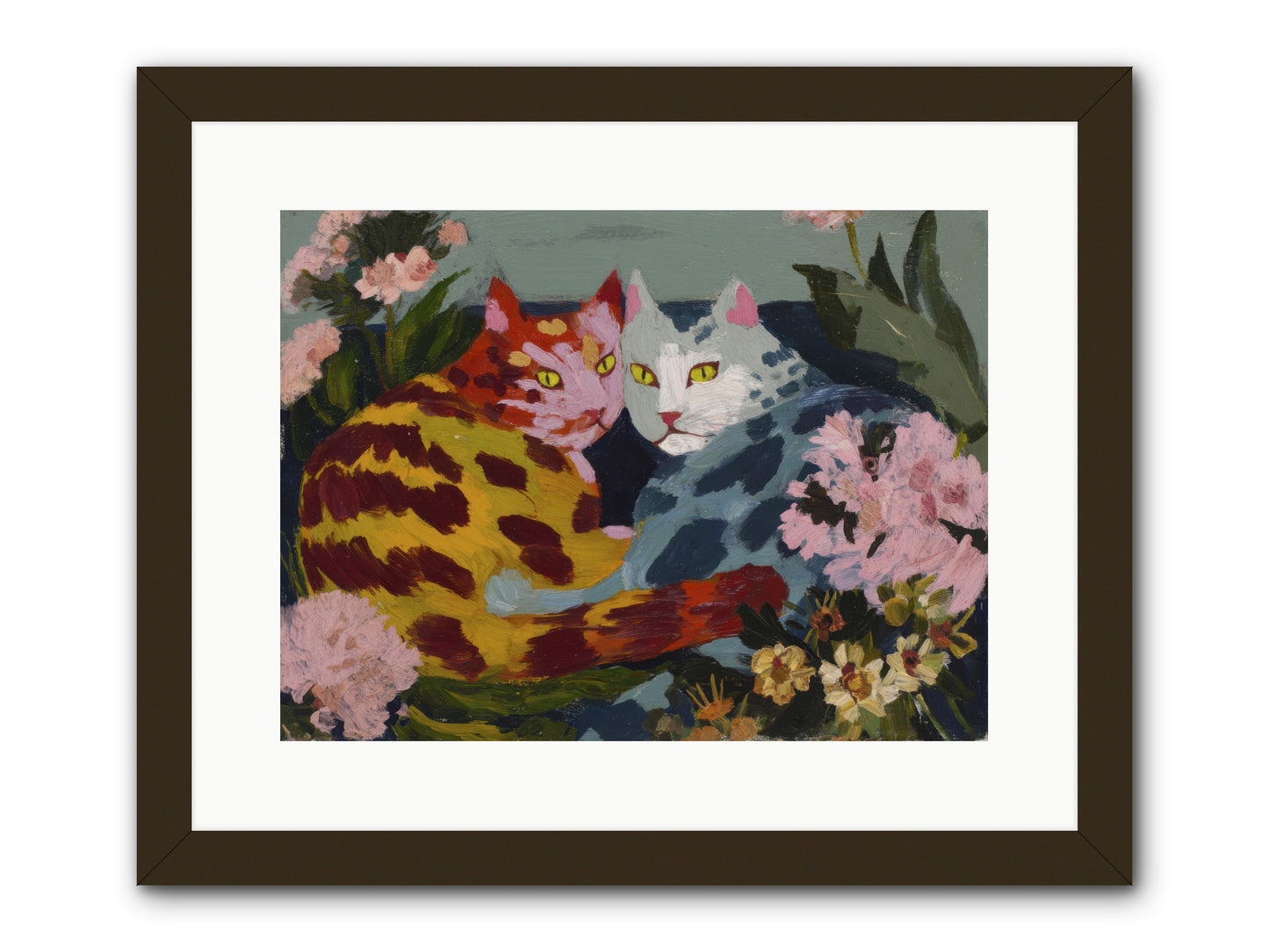 When September Lingered -- Framed Print - Black 16x12