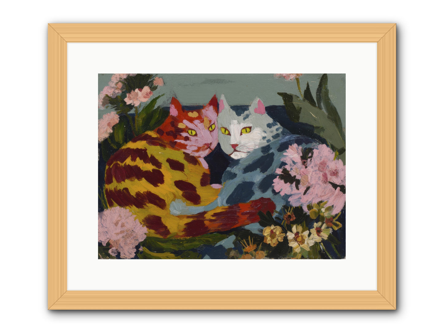 When September Lingered -- Framed Print - Natural 16x12