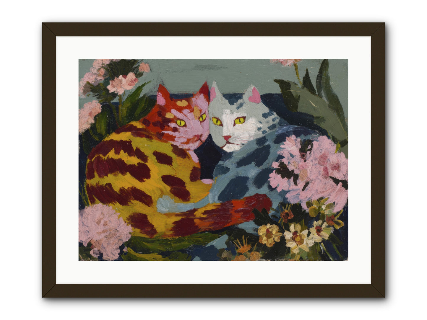 When September Lingered -- Framed Print - Black 24x18