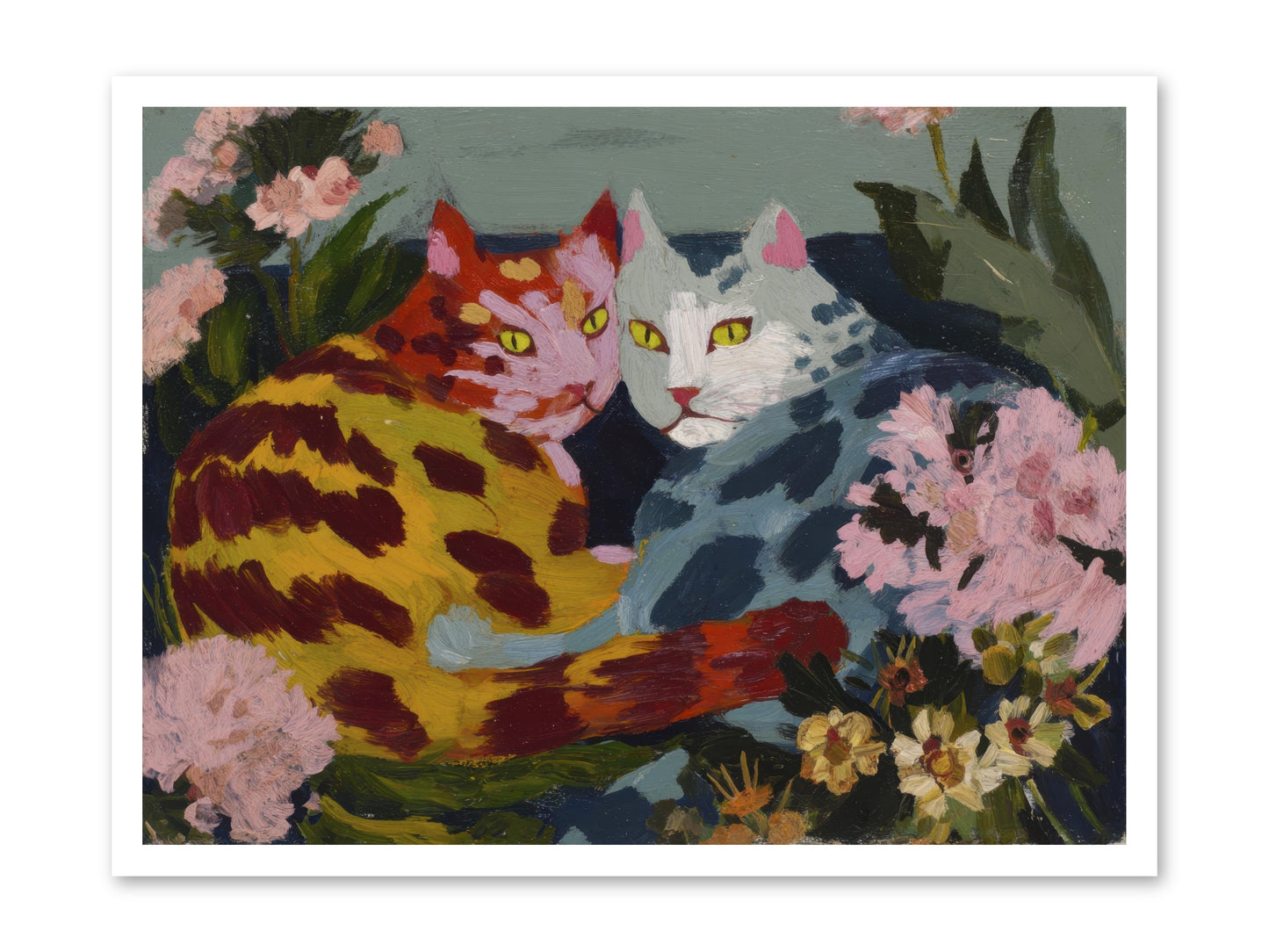 When September Lingered -- Loose Canvas Print 32x24